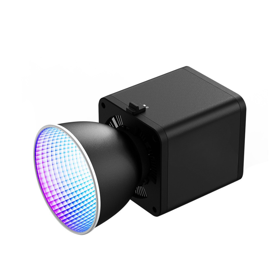 100W Portable LED Pocket Light with Dual Color Temp & RGB, Rechargeable