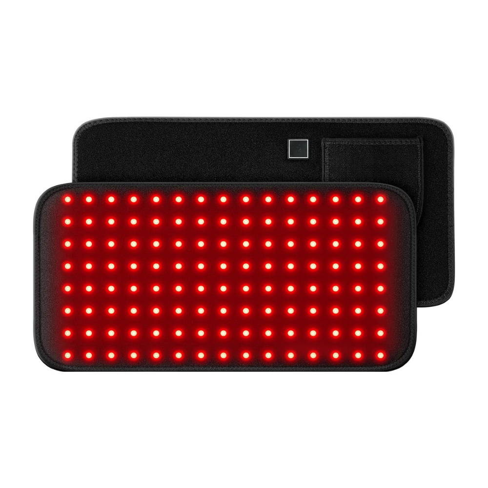 Wired Red Light Therapy Waist Belt 660/850nm with 120 LEDs for Pain Relief and Body Care