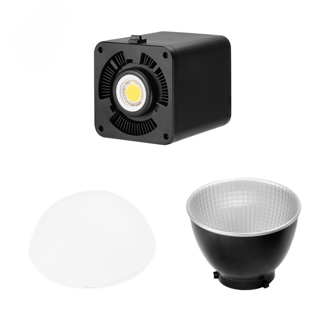 100W Portable LED Pocket Light with Dual Color Temp & RGB, Rechargeable