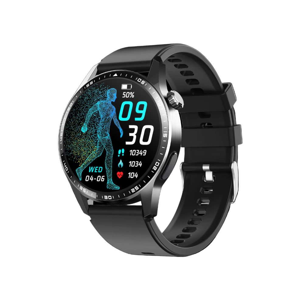 1.55” Smart Watch with IP67 Waterproof, 380mAh Battery & Fitness App – Stylish & Durable Design