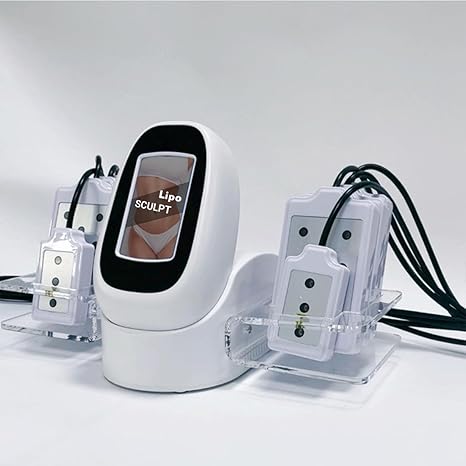 White Home Laser Beauty Device with 8 Plate Therapy System