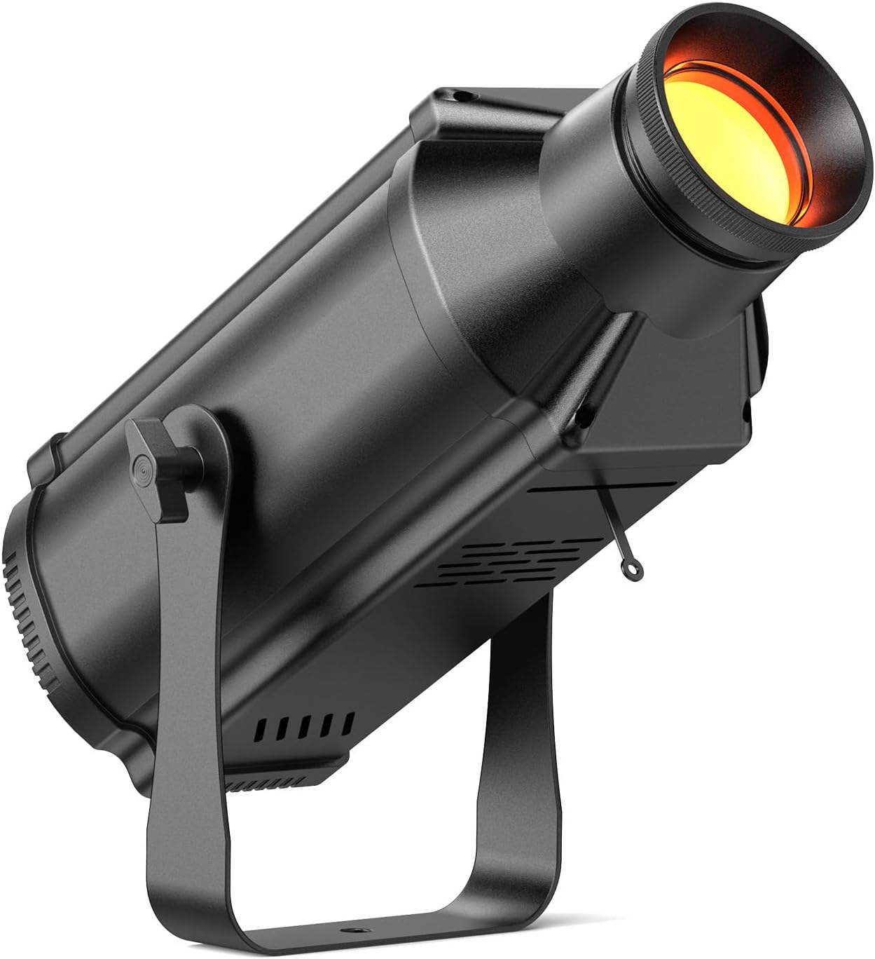 100W COB LED Pinspot Stage Light with DMX512, 25° Beam, 3200K–5600K Color