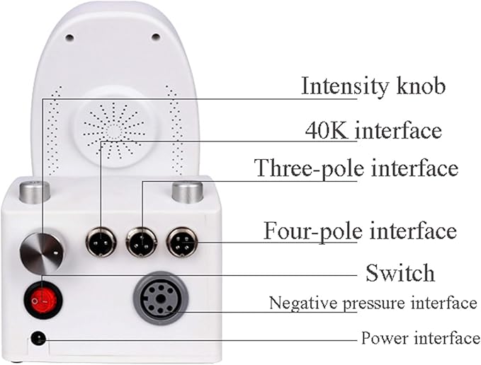 Portable 40K Cavitation & RF Vacuum Skin Tightening Device with Mini Case