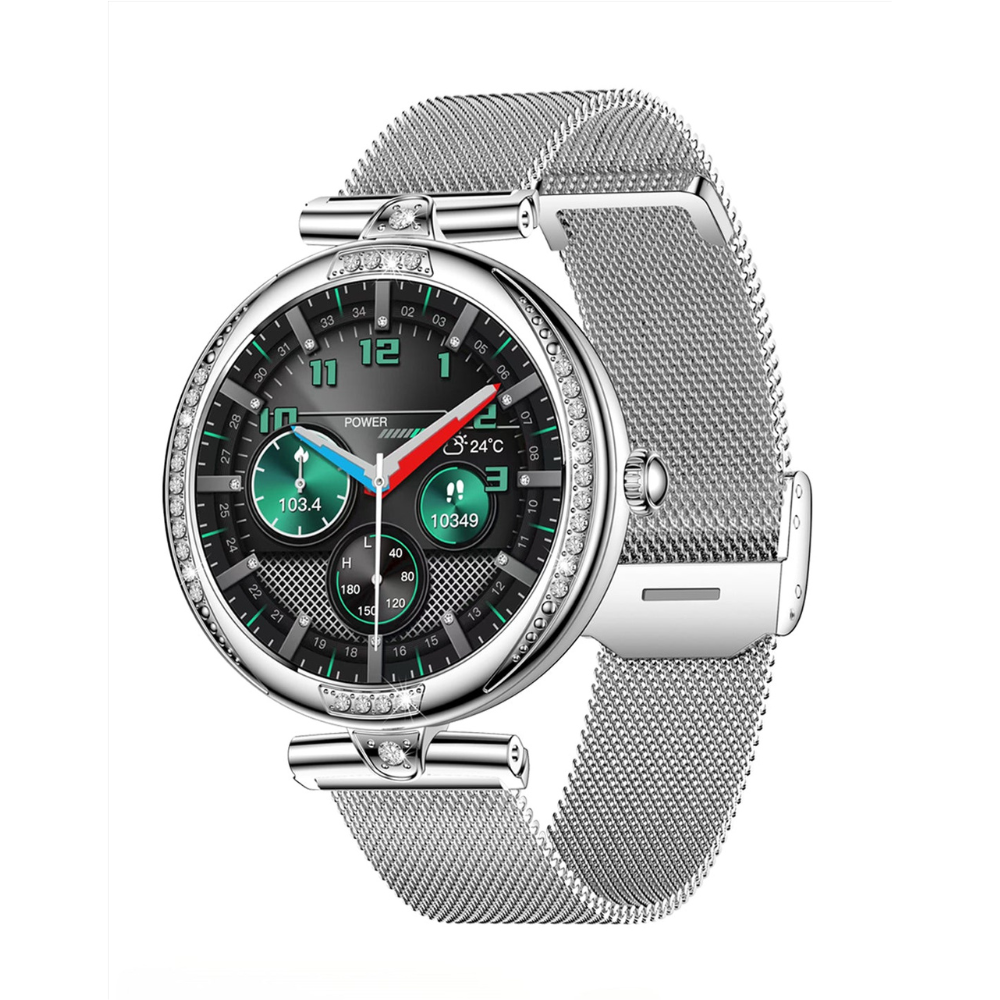 1.19-Inch Smart Watch, 170mAh Battery, 22mm Strap, Waterproof, Activity & Health Monitoring