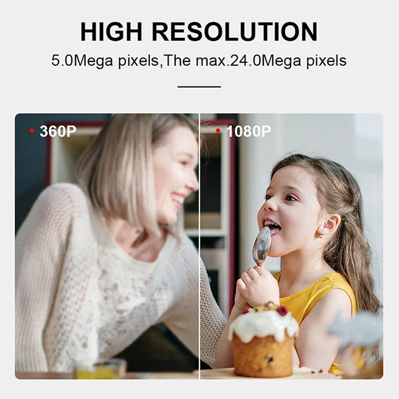 1080P HD Camcorder with Night Vision and 3" Rotatable Touch Screen