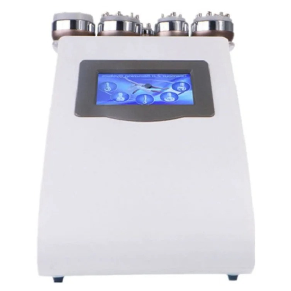 Professional 6-in-1 RF & Lipo Laser Body Slimming Machine – White
