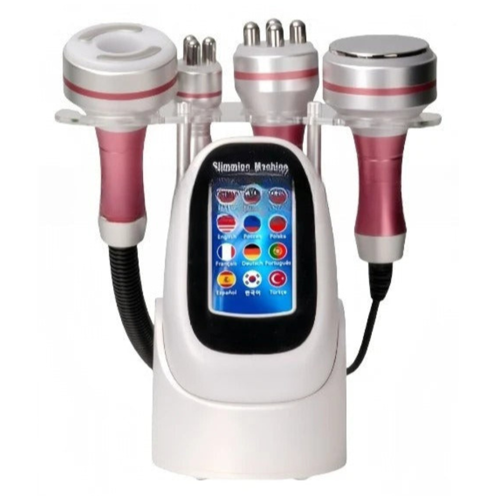 Portable 40K Cavitation & RF Vacuum Skin Tightening Device with Mini Case