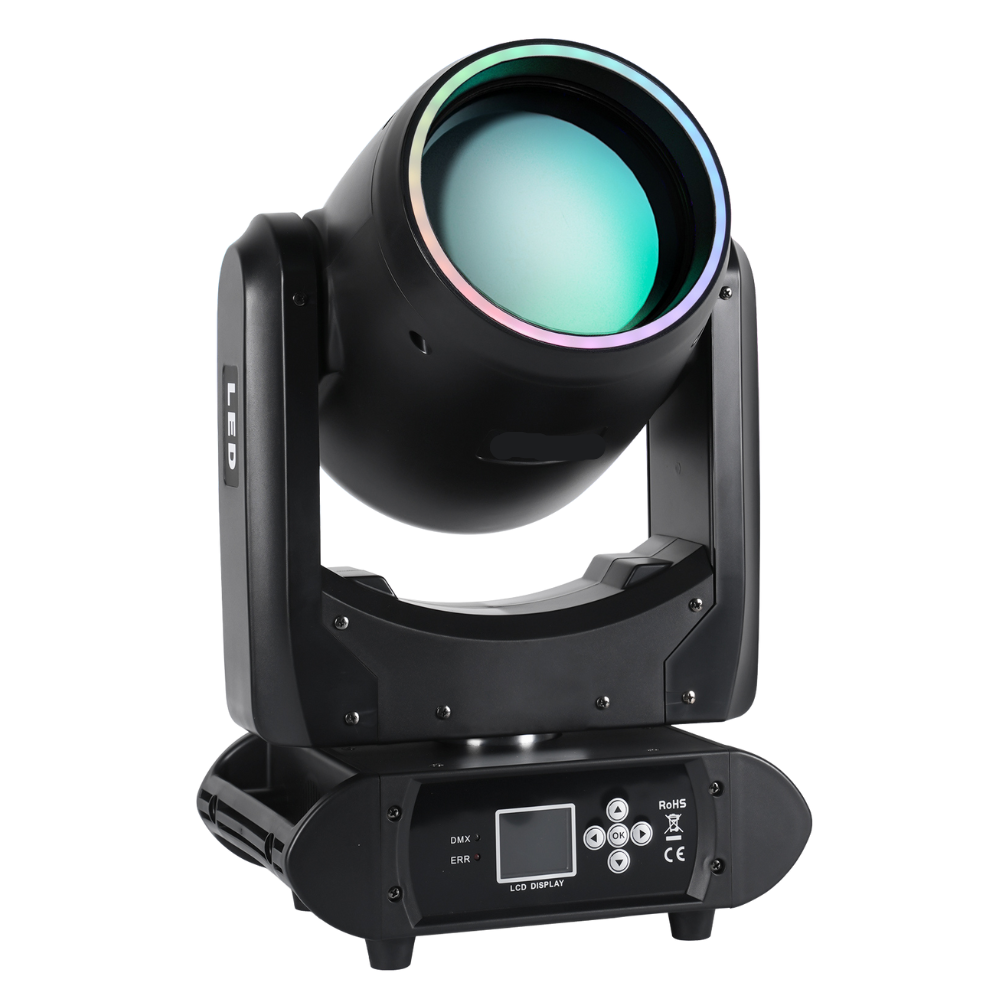 100W RGB Moving Head Light with 13 Colors & 14 Patterns for DJ Disco Party and Stage Shows