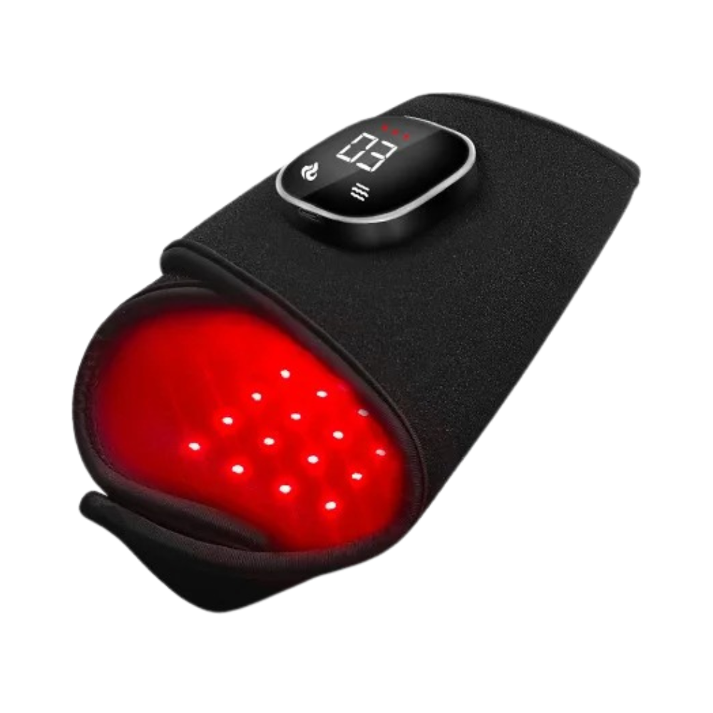 Portable Cordless Red Light Therapy Massager Belt for Wrist & Ankle Pain Relief & Relaxation