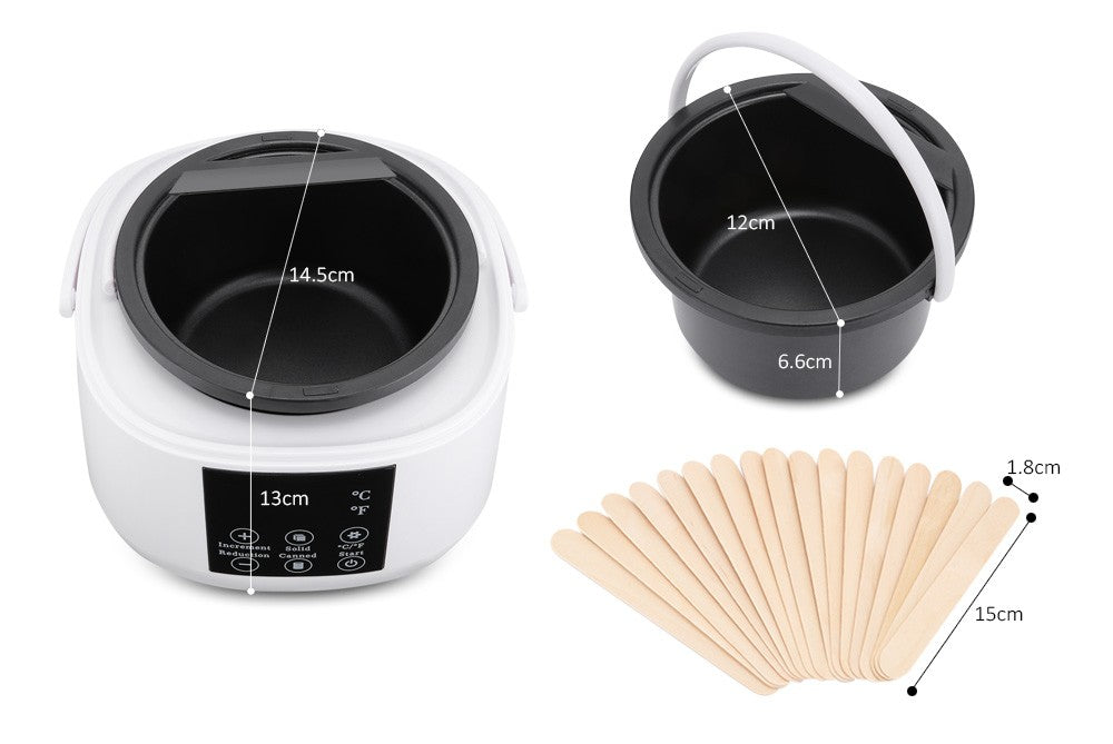 100W Portable Wax Melting Machine Kit with Adjustable Temperature Control (PC+ABS)