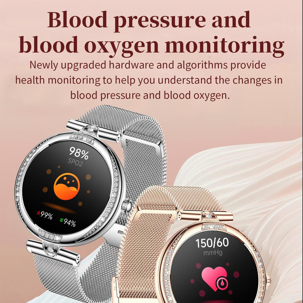 1.19-Inch Smart Watch, 170mAh Battery, 22mm Strap, Waterproof, Activity & Health Monitoring