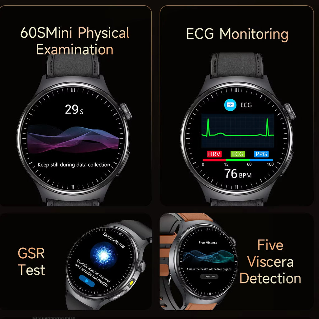 1.43” Waterproof Smart Watch with Heart Rate Monitor & DeepFit App, 450mAh Battery, 22mm Strap
