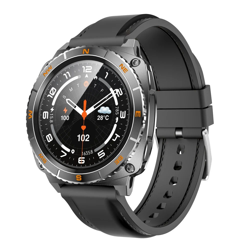 1.43" Touch Screen Smart Watch with IP68 Waterproof Design and 400mAh Battery