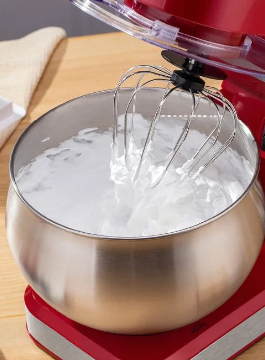 1000W Kitchen Stand Mixer with 5L Bowl, LED Indicator and Anti-Slip Base