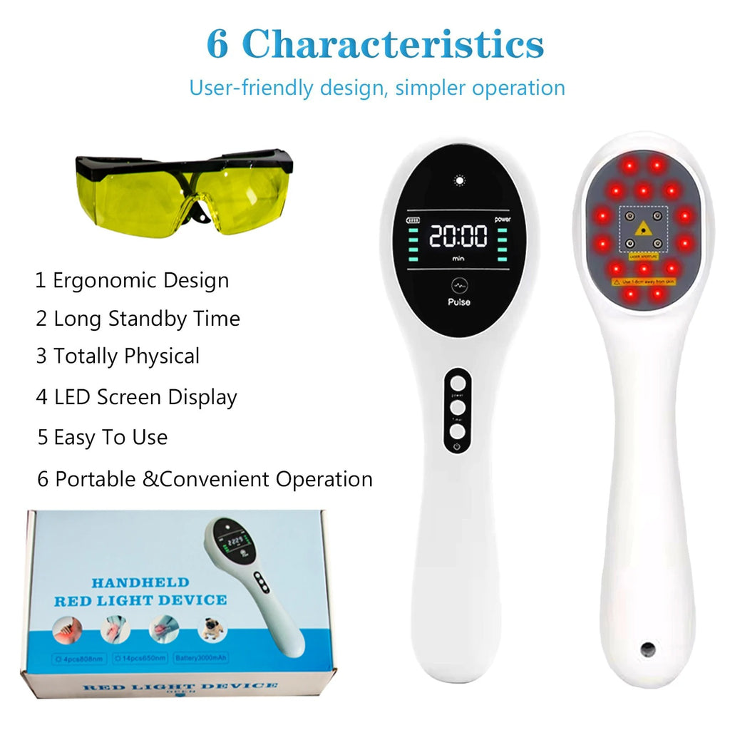 18 Diode Infrared Light Therapy Device for Knee Pain Relief and Joint Recovery