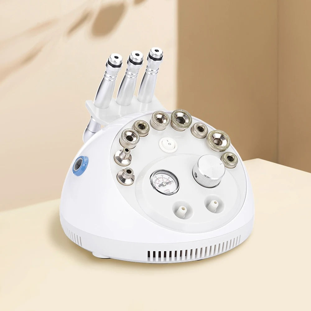 Portable Skin Care Machine with Microdermabrasion, Eye Massage & Deep Cleansing