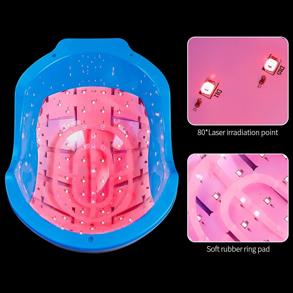 LED Light Therapy Cap with 80 Diodes – Hair Growth & Scalp Care Hat