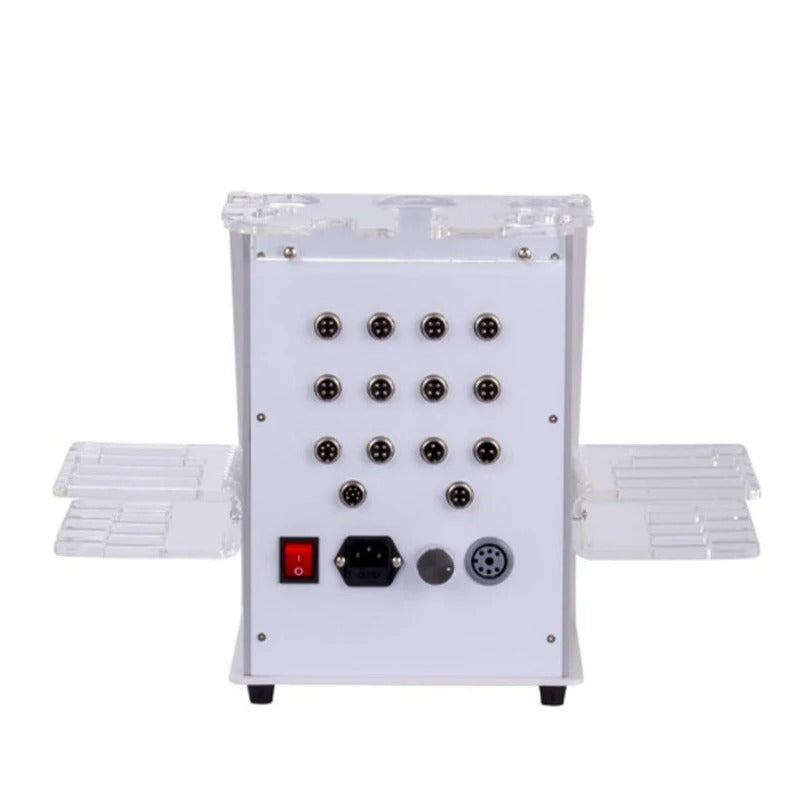 8-in-1 Portable Cavitation & RF Beauty Machine with Laser, Microcurrent & LED Therapy – White