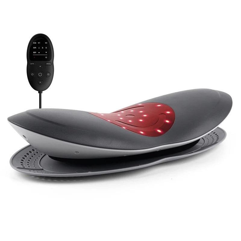 Rechargeable Lumbar Traction Massager with Heat, Vibration & Spectrum Therapy