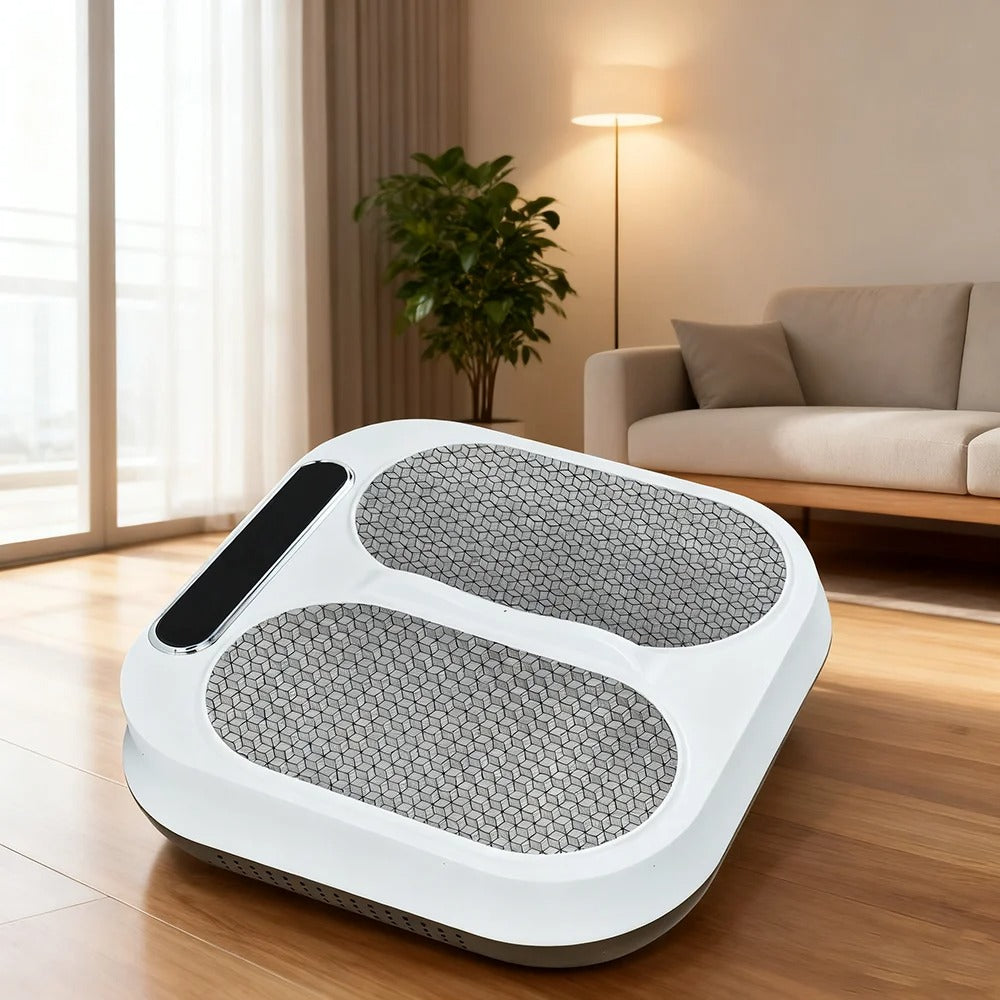 Portable PEMF Foot Massager – Rotating Suspension Therapy & Pain Relief