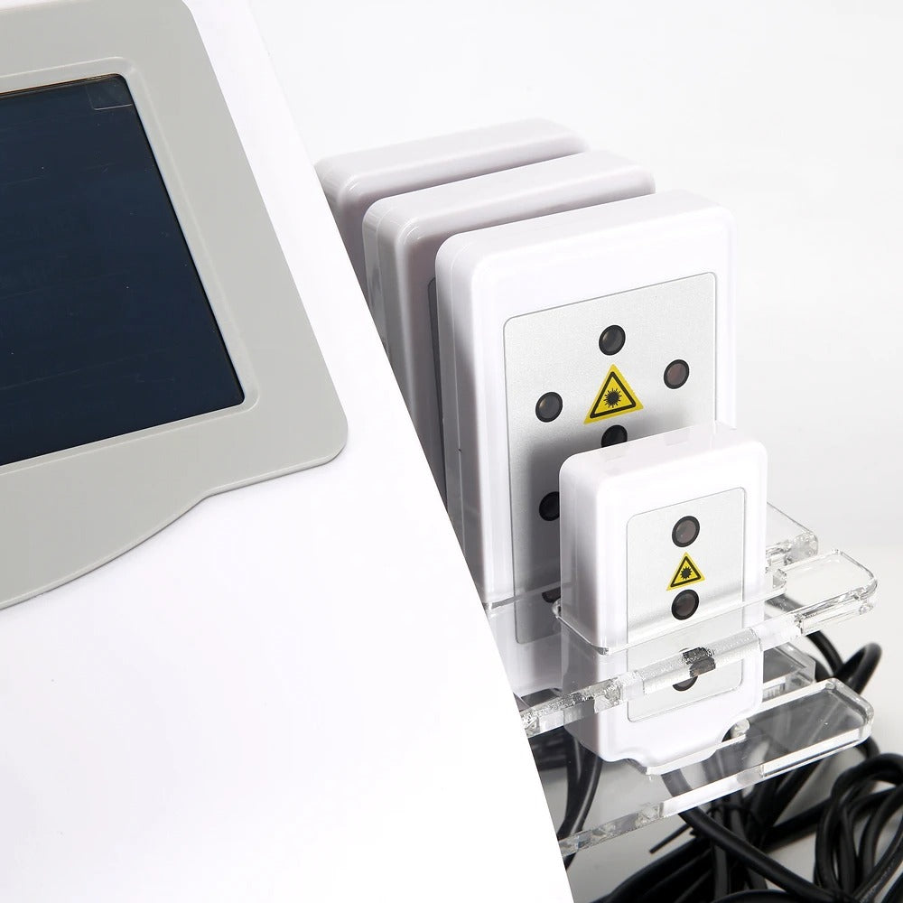 6-in-1 Cavitation & RF Skin Tightening Machine with Lipo Laser – White