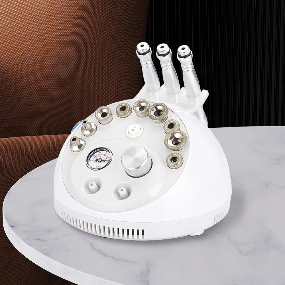 Portable Skin Care Machine with Microdermabrasion, Eye Massage & Deep Cleansing