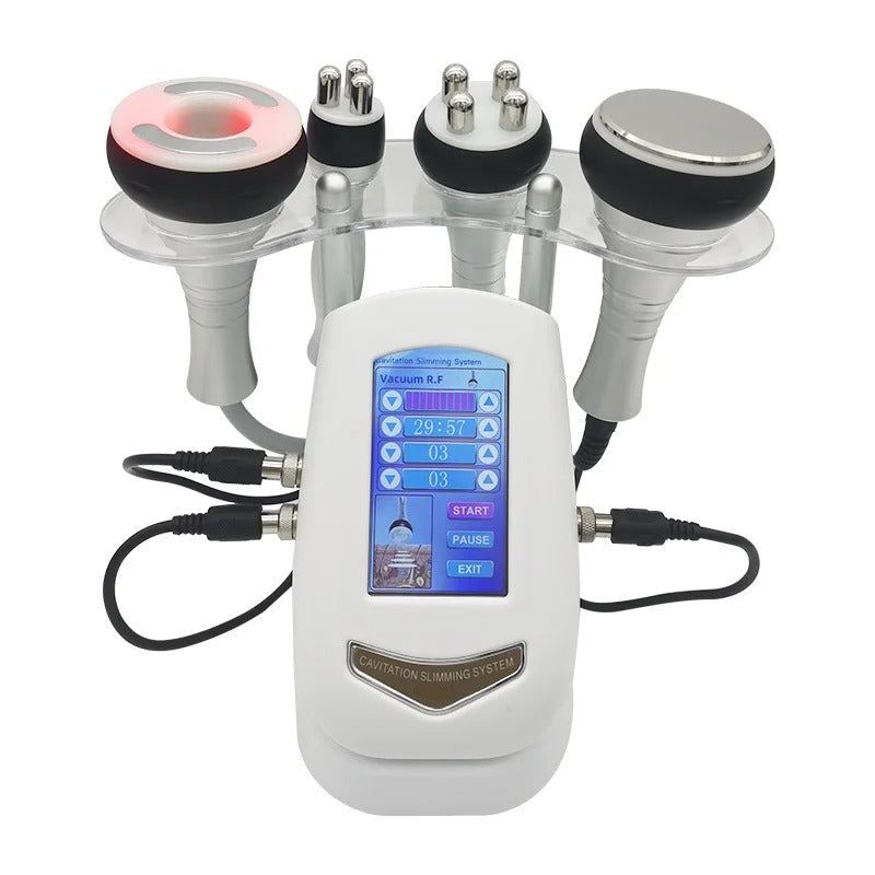 Professional 3-in-1 Cavitation & RF Body Slimming and Skin Tightening Machine – White