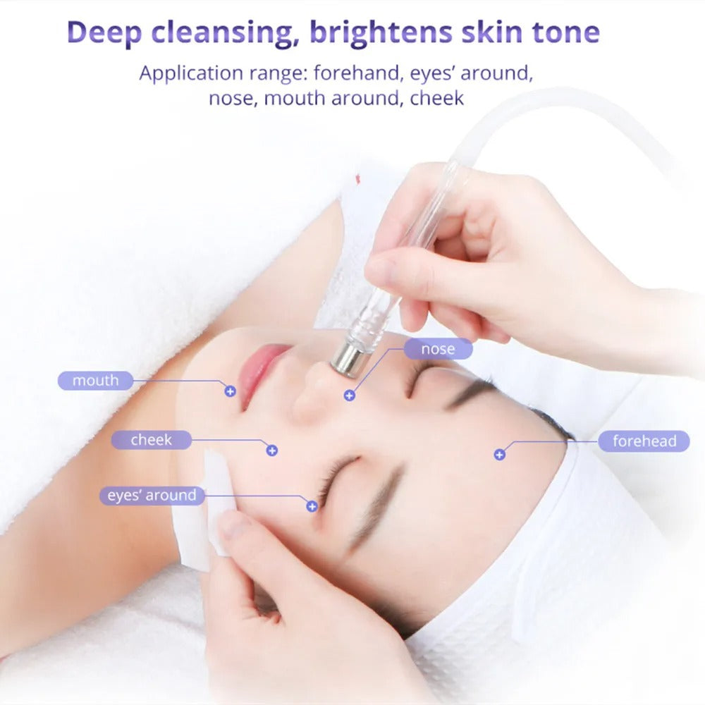 Diamond Tip Dermabrasion Facial Machine with Water Spray & Acne Removal