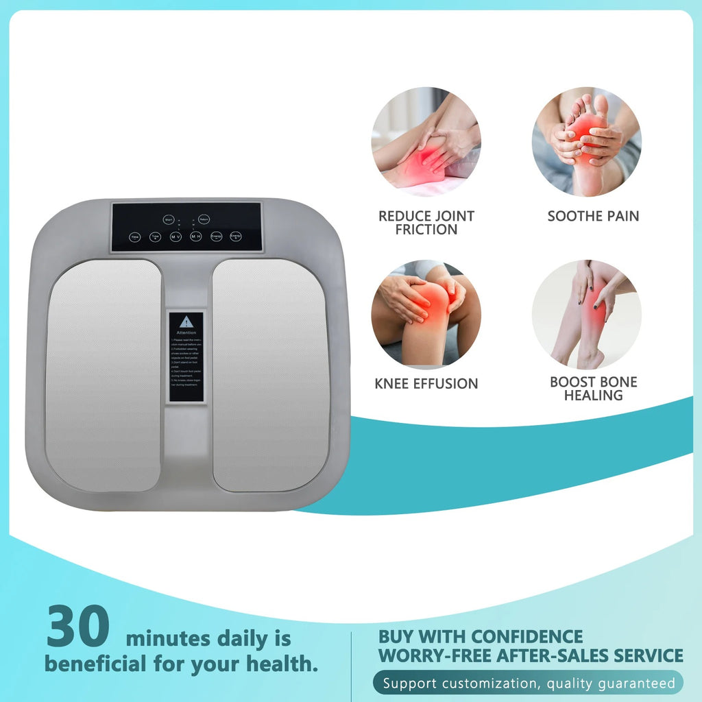 Silent Foot Spa Massager with Blood Circulation Therapy and Meridian Function