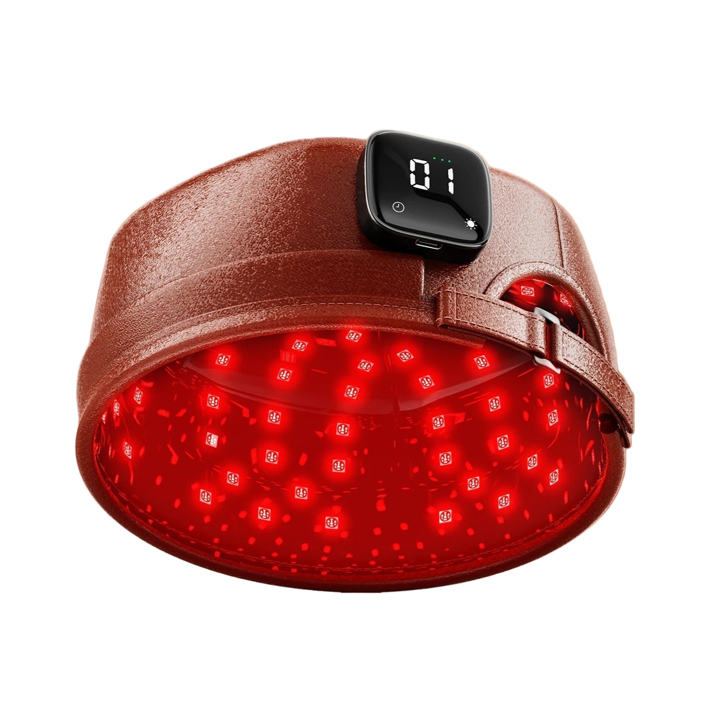 Portable Laser Hair Regrowth Cap 660nm/850nm, Cordless 3000mAh Red Light Therapy for Thinning Hair