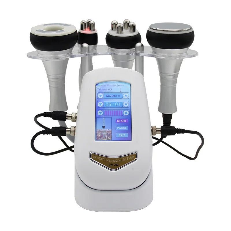 40K Ultrasonic Cavitation Body Slimming Machine with RF & Vacuum Massage