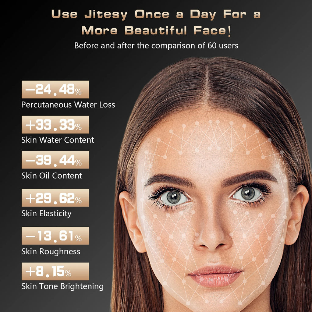 Rechargeable LED Face Mask with Lighting