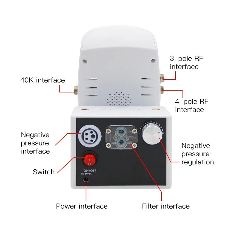 40K Ultrasonic Cavitation Body Slimming Machine with RF & Vacuum Massage