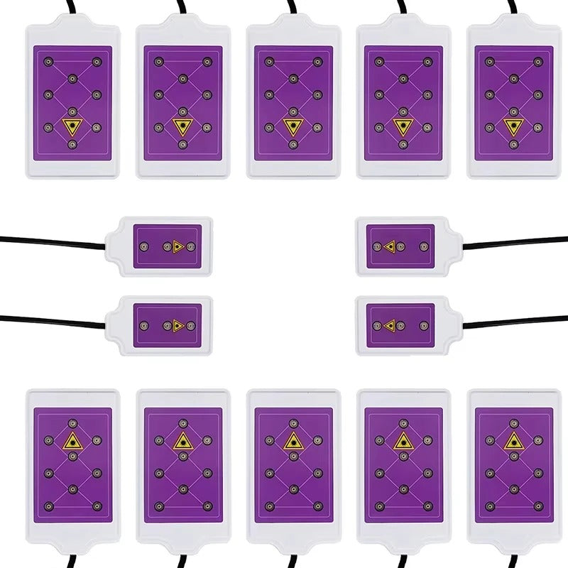 Rechargeable Laser Therapy Device with 10 Large & 4 Small Treatment Plates – White