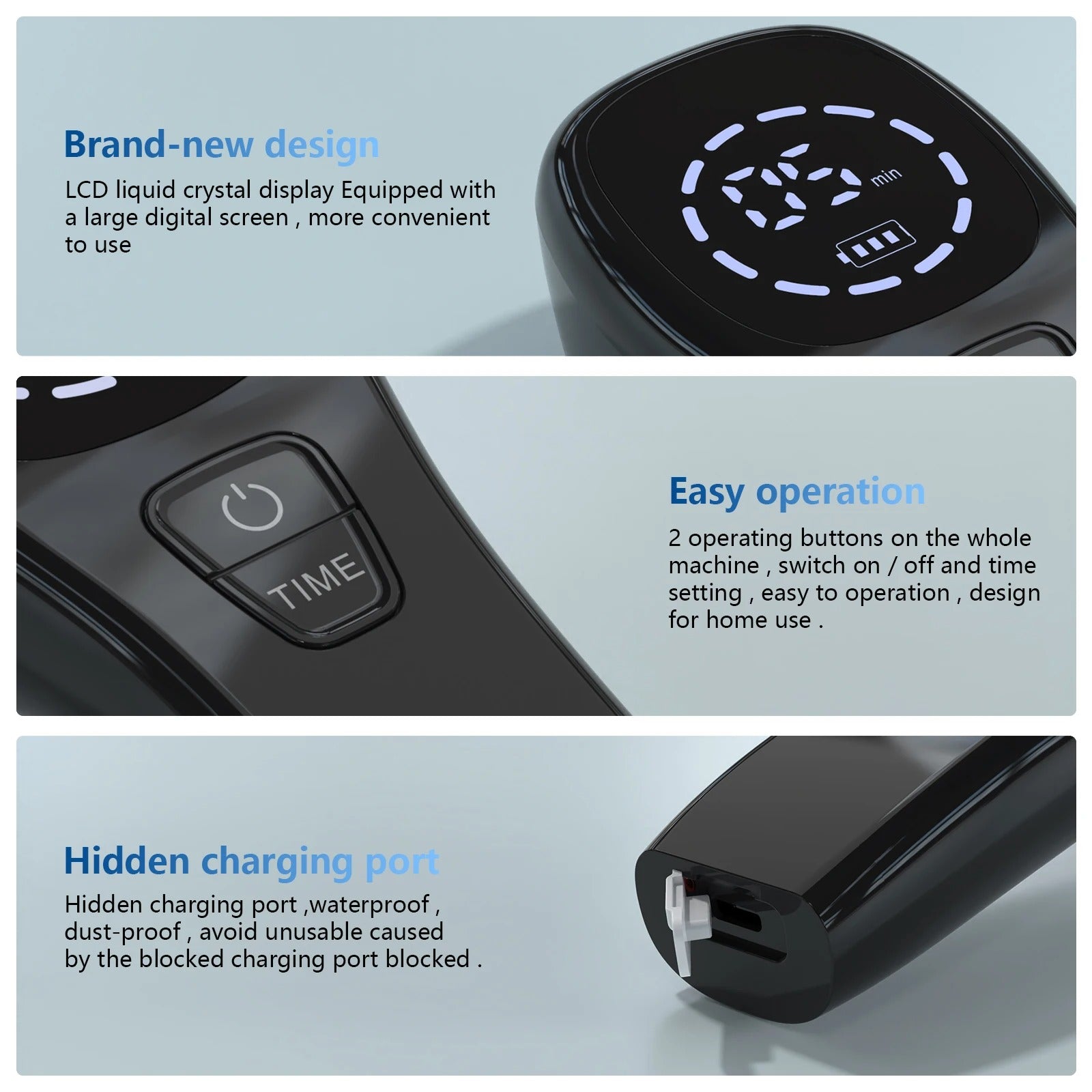 Portable Cold Laser Pain Relief Device 2x808nm Red Light Therapy for Wounds & Joints