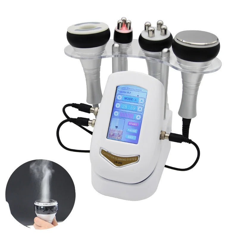 40K Ultrasonic Cavitation Body Slimming Machine with RF & Vacuum Massage